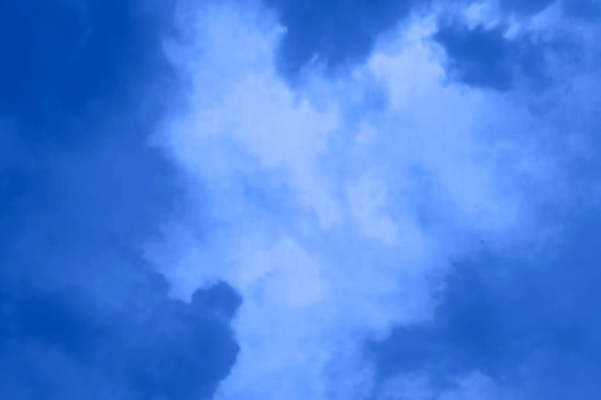 A beautiful blue sky